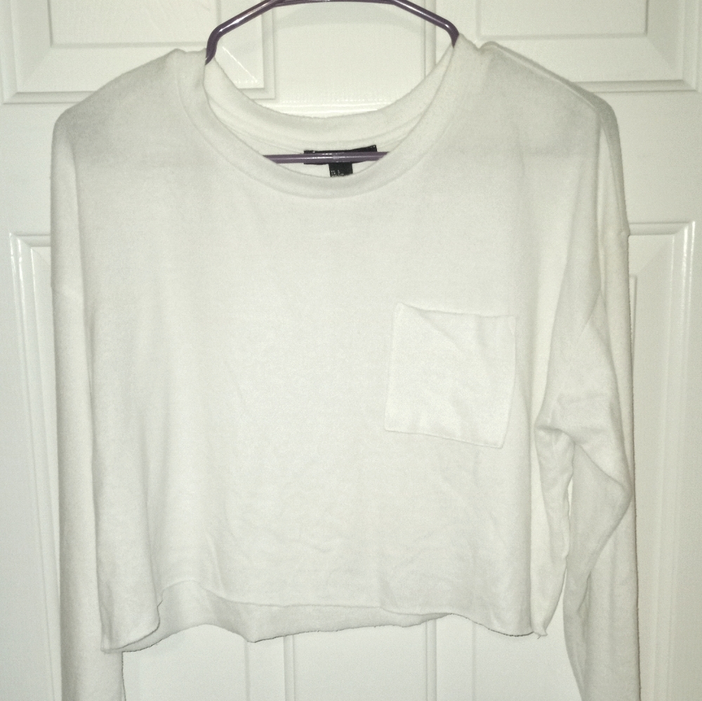 Forever 21 white crop top
